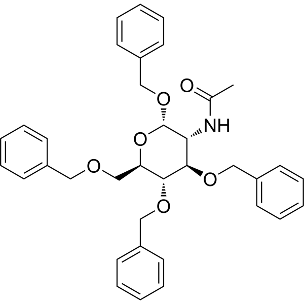 Benzyl 2-acetamido-3,4,6-tri-O-benzyl-2-deoxy-α-D-glucopyranoside 38416-56-7